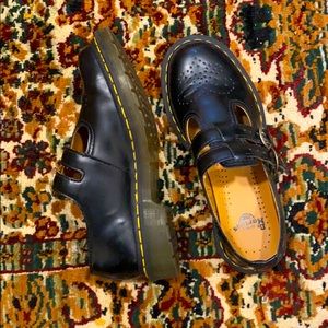 Dr. Marten Mary Janes in black